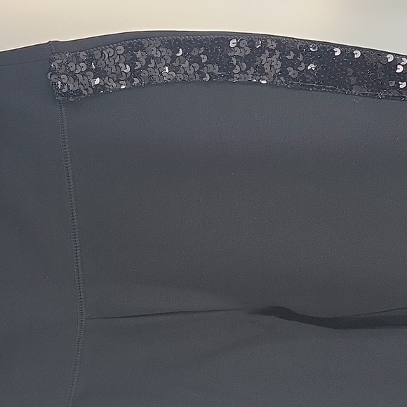 Black Sequin-Trimmed Pants NWT - Picture 10 of 13